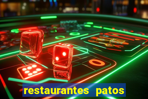 restaurantes patos de minas